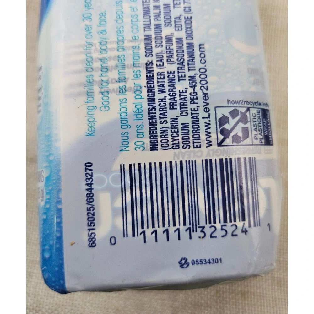 Lever 2000 Bar Soap Original Scent 10 Bars Total 4oz Each Multi Pack Fresh Clean